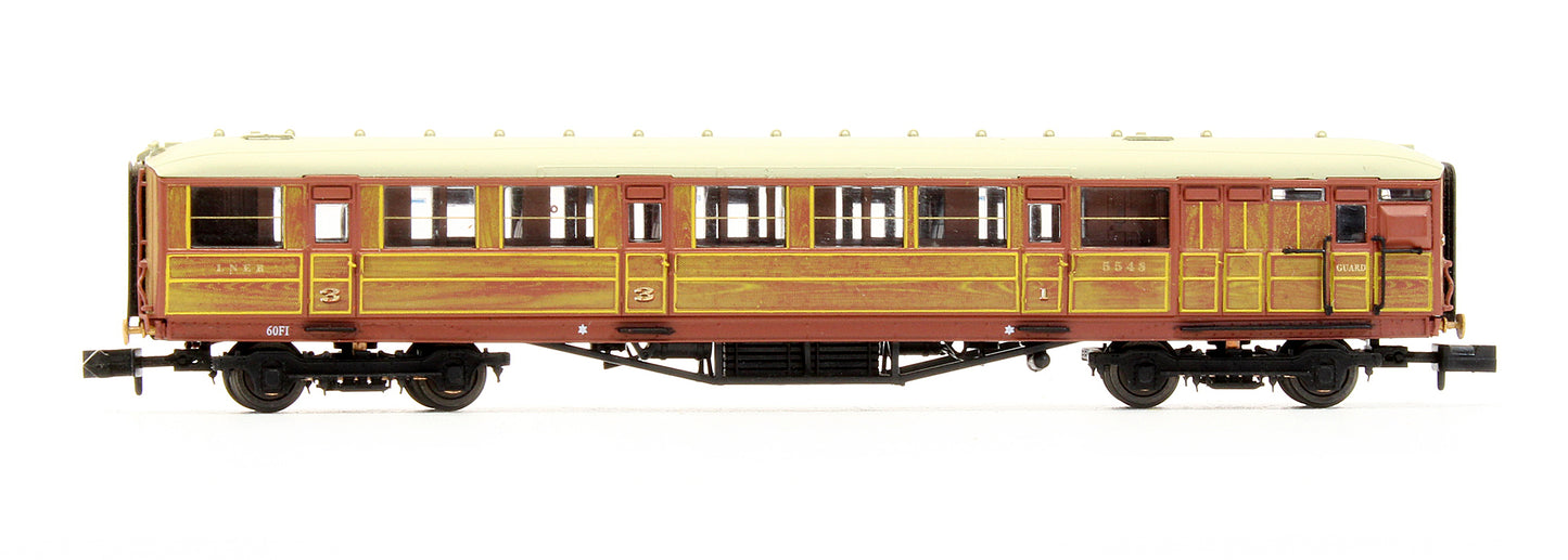 Pre-Owned LNER Gresley Teak Brake Coach '5548'