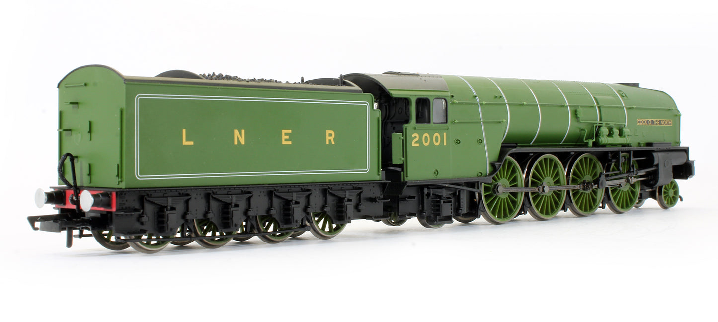 Pre-Owned R3171 RailRoad LNER 2-8-2 Class P2 'Cock O' The North' Steam Locomotive
