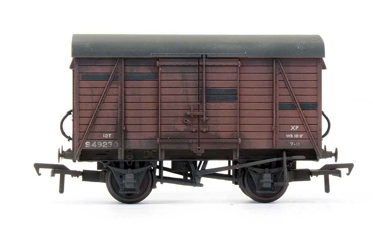 Pre-Owned 12 Ton Southern Planked Vent Van BR (S) Bauxite 'S49230' - Custom Weathered