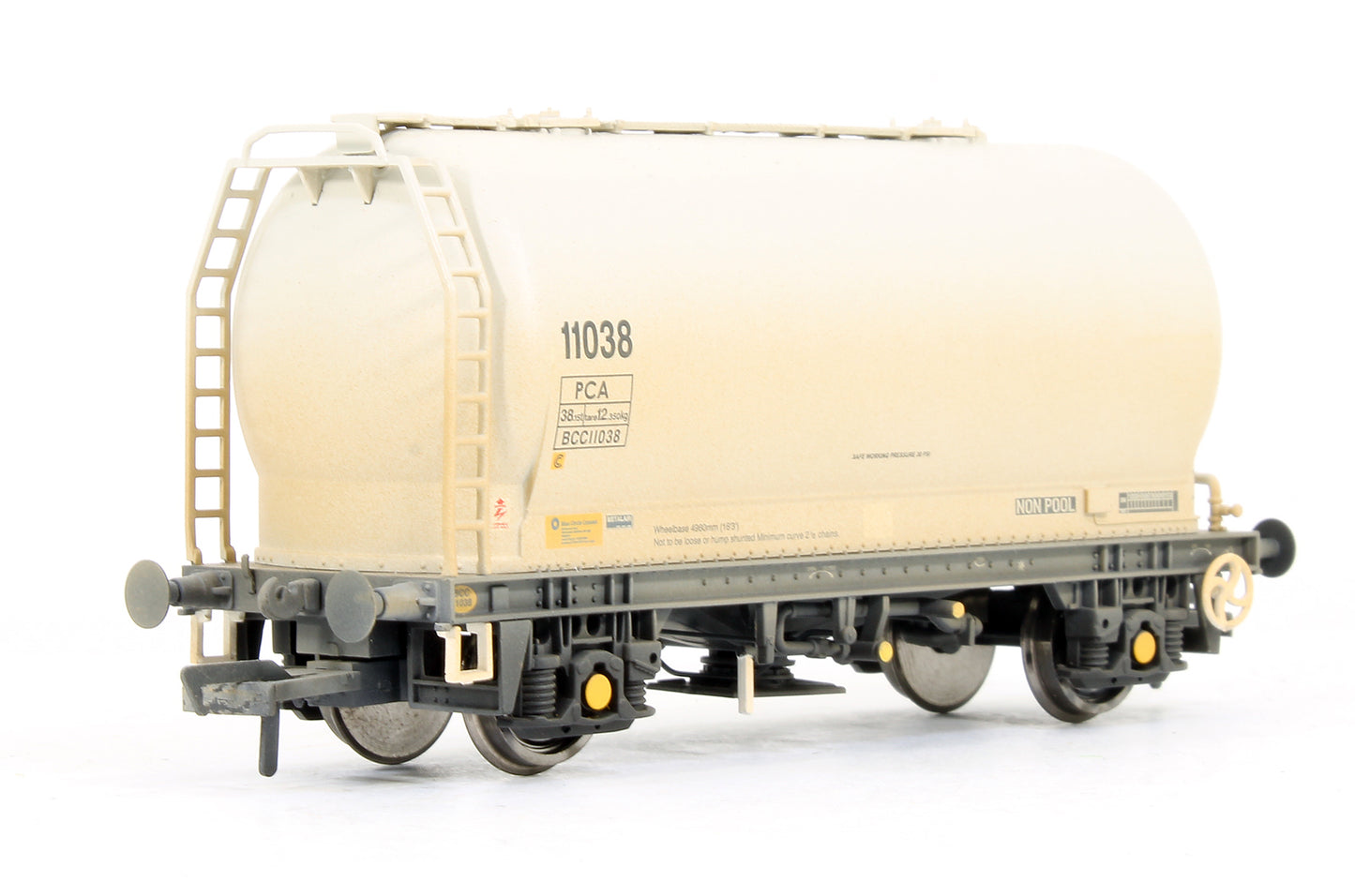 Pre-Owned 38-652 PCA Metalair Wagon Grey (Weathered) '11038'