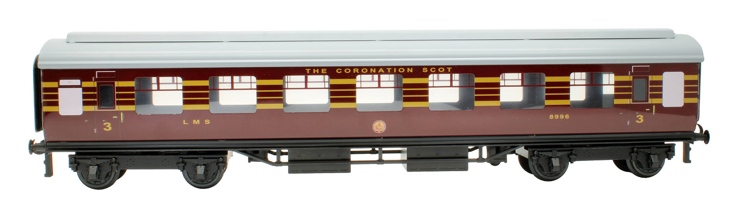 Pre-Owned LMS Maroon Coronation Scot Coach '8996'