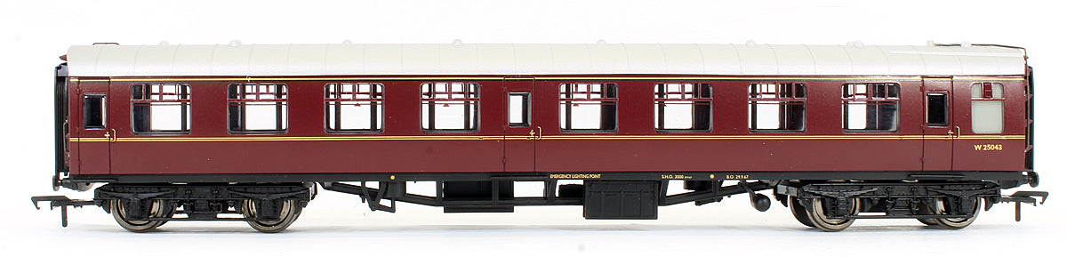 Pre-Owned 39-000W Set Of 4 BR Maroon MK1 Passenger Coaches (Exclusive Edition)