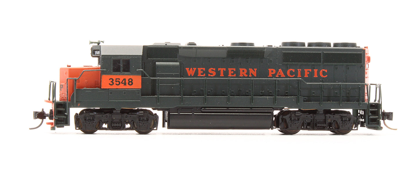 Pre-Owned 48628 GP40-2 Diesel Locomotive Western Pacific - Road #3548