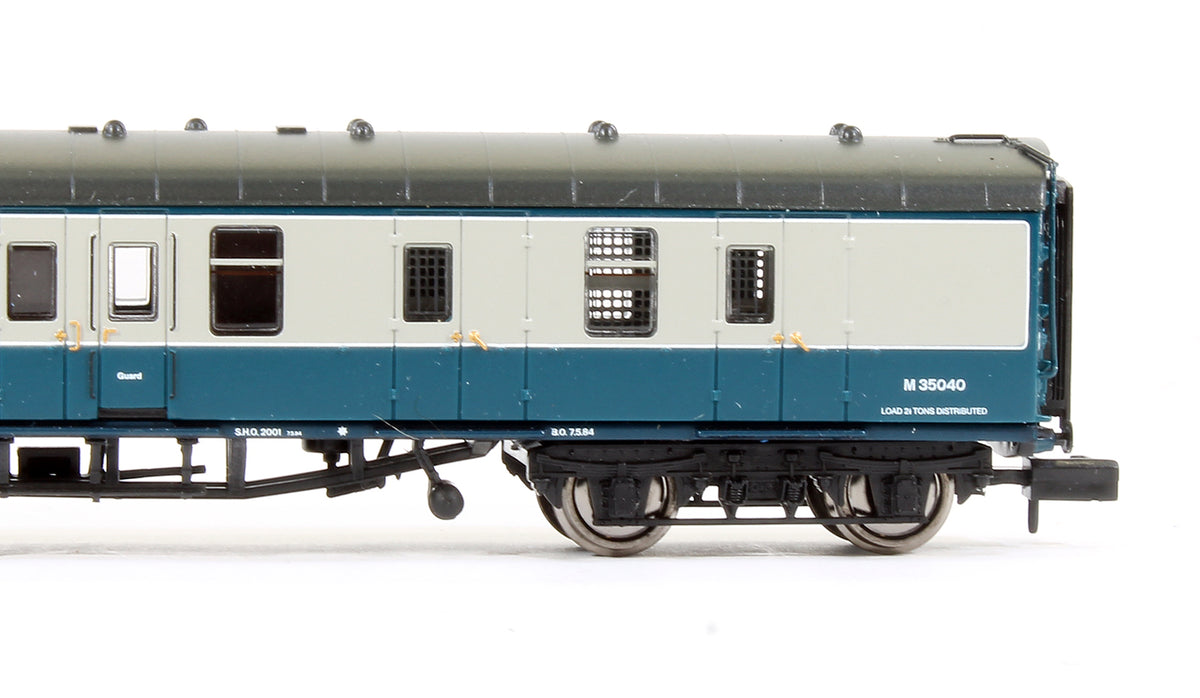 Pre-Owned MK1 BSK Brake Second Corridor Coach BR Blue & Grey 'M35040'