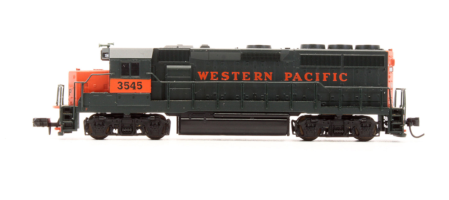 Pre-Owned 48627 GP40-2 Diesel Locomotive Western Pacific - Road #3545