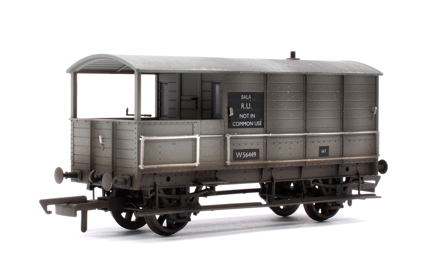 Toad Brake Van BR Toad 4 Wheel Bala 56449 - Weathererd