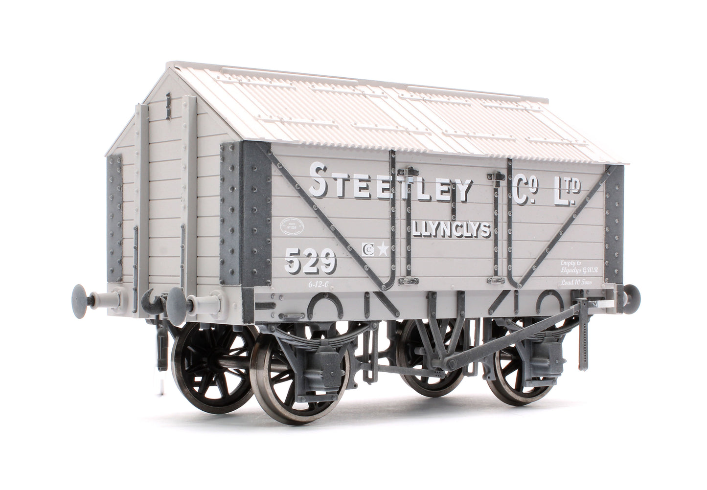 Lime Van Steetley Co Llynclys No. 529 - Weathered