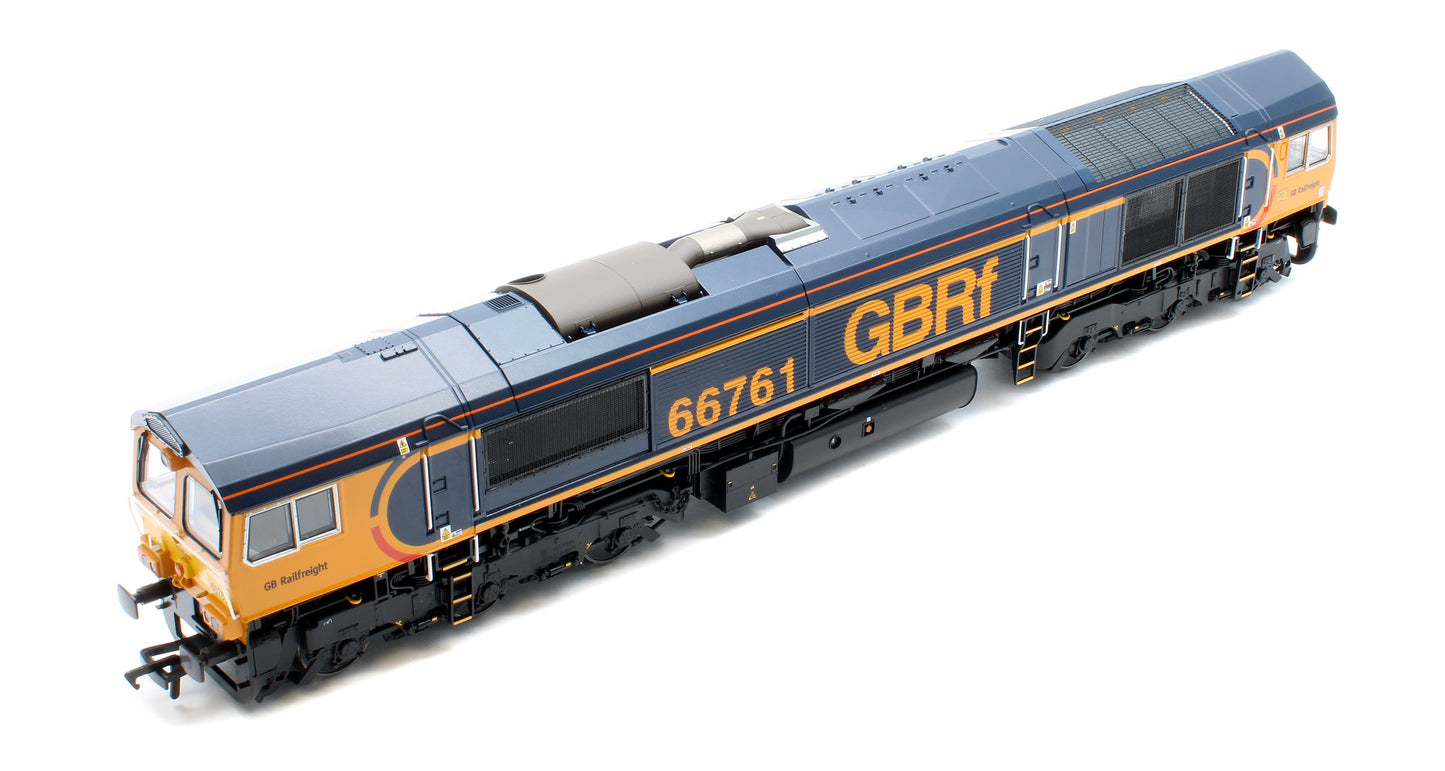 Pre-Owned 50-003SFX Class 66/7 66761 'Wensleydale Railway Association' GBRf Europorte Diesel Locomotive - Deluxe DCC Sound