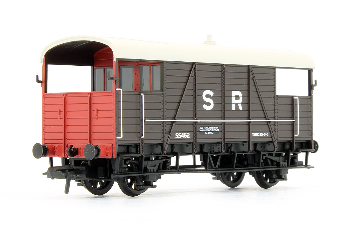 Pre-Owned SE&CR 'Dancehall' Brake Van SR Brown