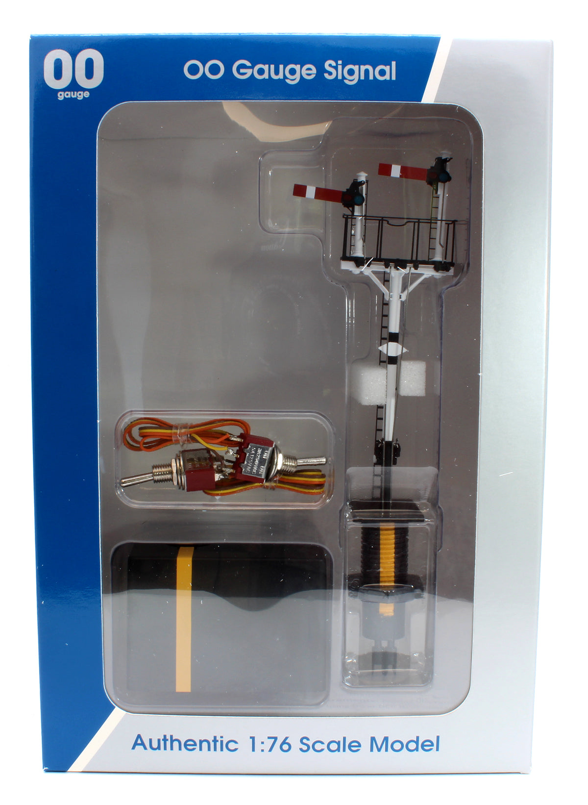 Junction Signal LMS with two arms, shorter post to Left