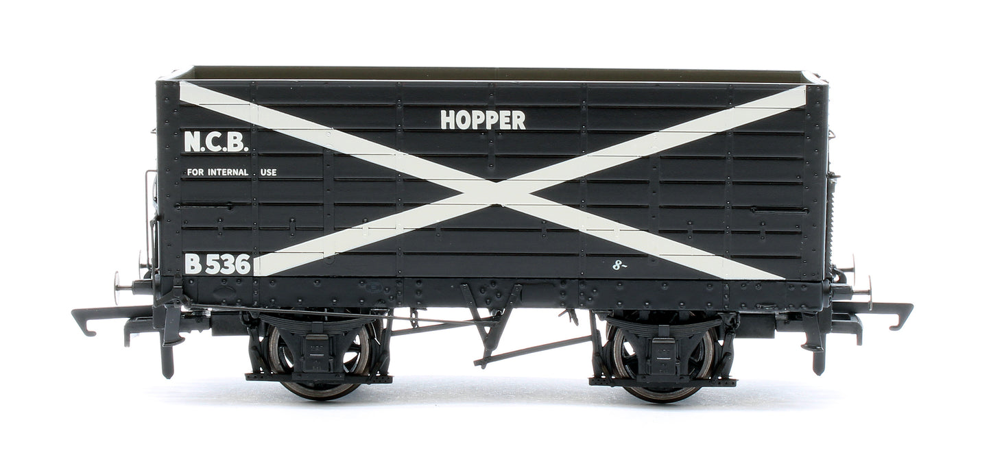 NER 20t Hopper - P7 Hopper - NCB Black, with white cross - Triple Pack