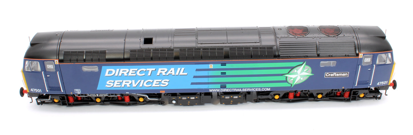 Class 47 501 'Craftsman' Direct Rail Services Diesel Locomotive - DCC Sound