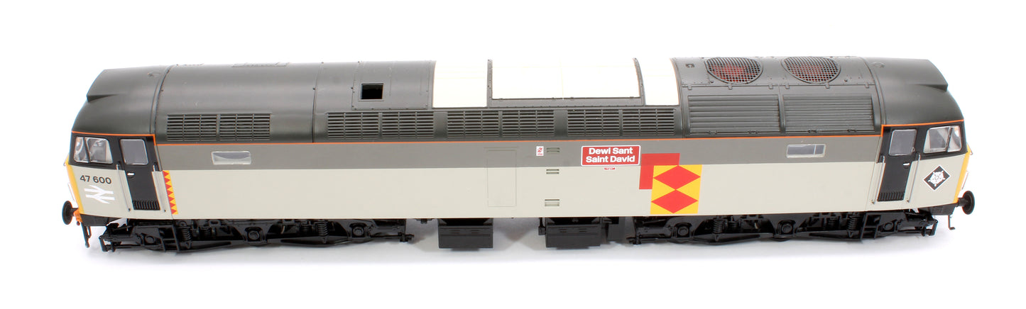 Class 47 600 'Dewi Saint/Saint David' Railfreight Distribution Diesel Locomotive - DCC Sound