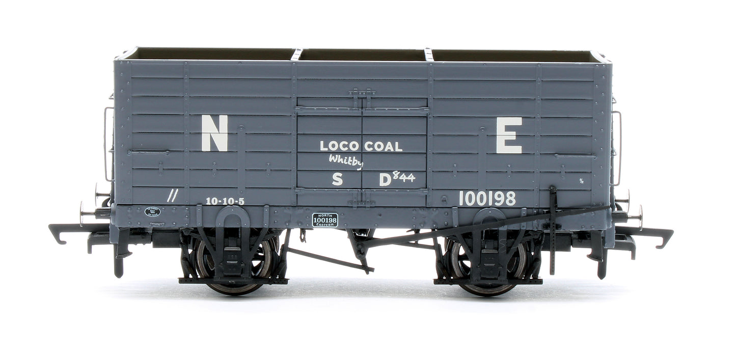 NER 20t Hopper - Mixed Q3 Hopper - Grouping transition period: 1910-22 NER Blue/1923-37 LNER Grey - Triple Pack