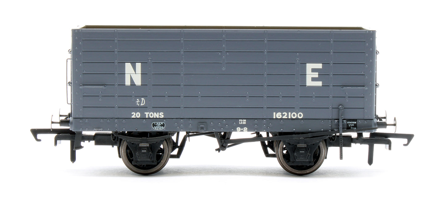 NER 20t Hopper - DGM 12 Hopper - LNER Grey - Triple Pack