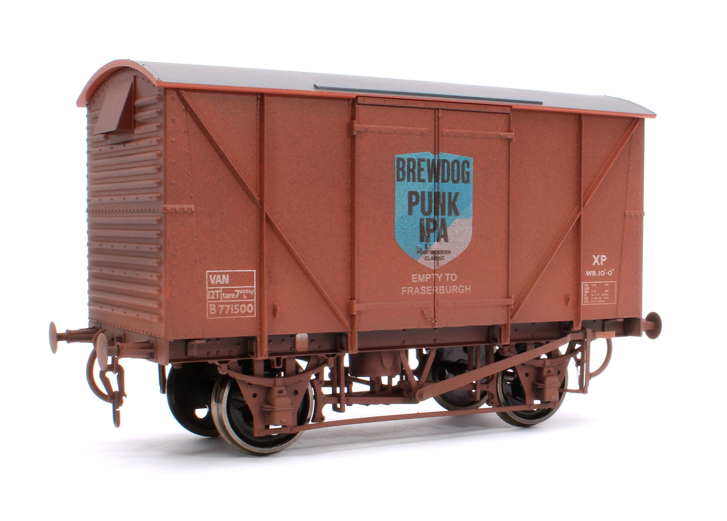 Br Standard Plywood Van Brewdog Punk Ipa - Weathered
