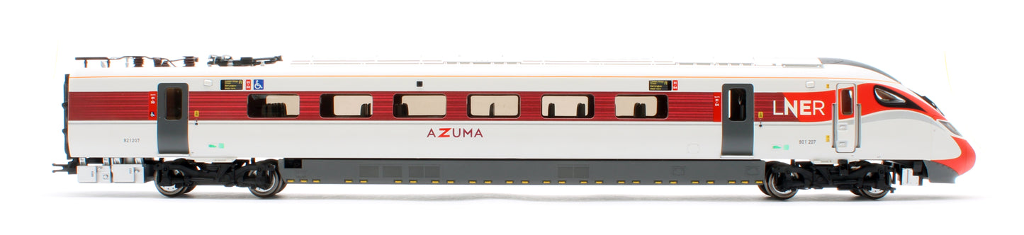 R30460 LNER Azuma Class 801/2 Railway 200 5 Car Train Pack
