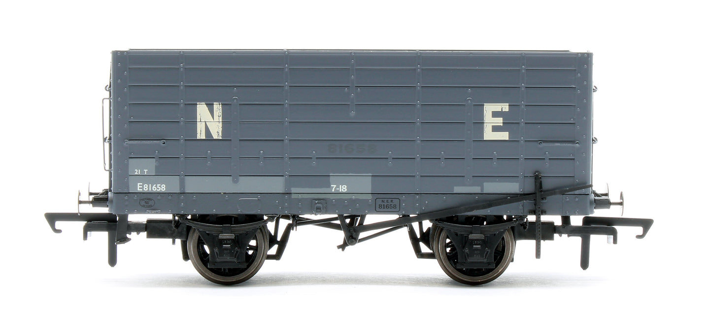 NER 20t Hopper - DGM 12 Hopper - BR Grey - Triple Pack