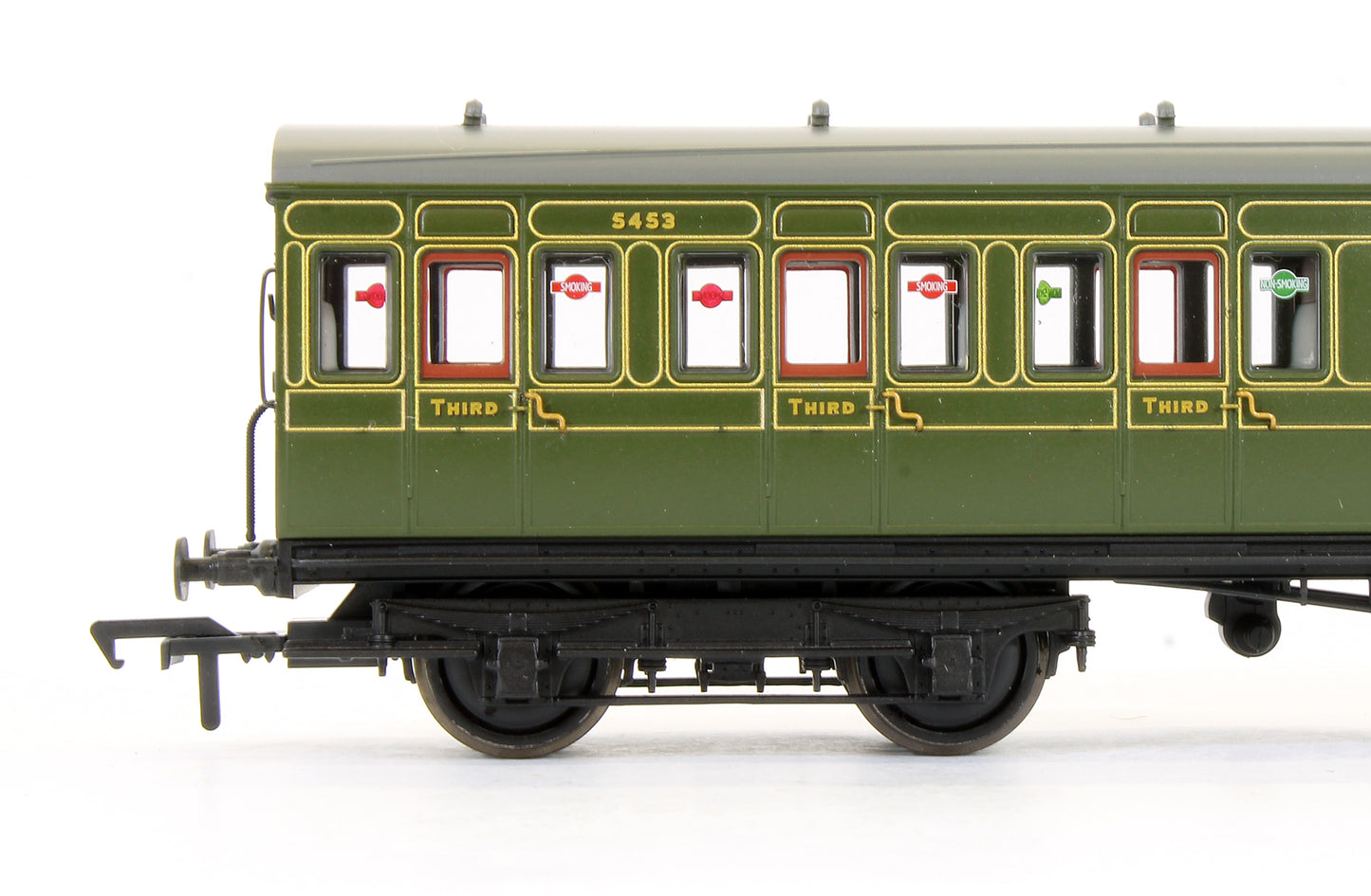 Pre-Owned SE&CR 60' Birdcage Composite Lavatory Coach Southern Railway Olive Green '5453'