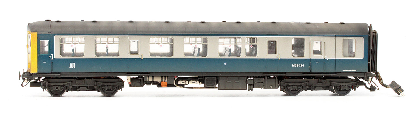 Pre-Owned Class 104 3 Car DMU BX487 M53424/M59207/M53434 BR Blue/Grey - Custom Weathered
