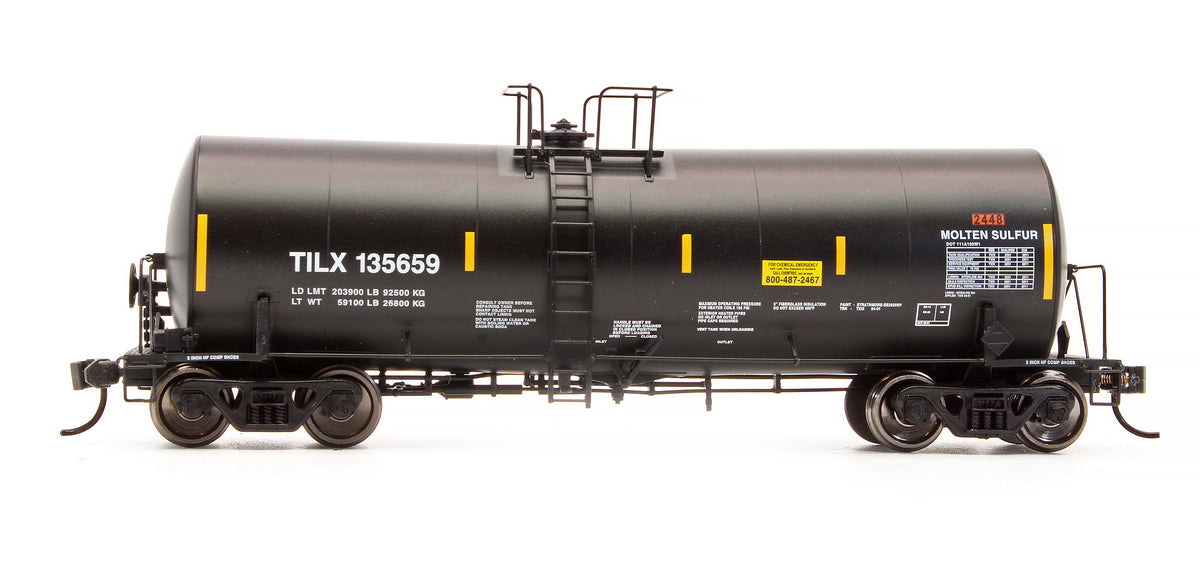 Pre-Owned 920-100011 40' Trinity 14,000 Gallon Molten Sulfur Tank Car TILX Trinity Industries Leasing - Road #135659