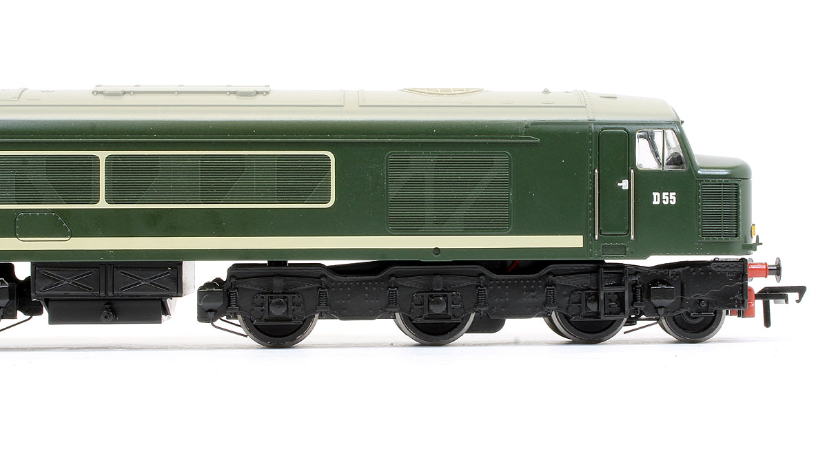 Class 45 D55 'Royal Signals' BR Green Diesel Locomotive (DCC Ready)