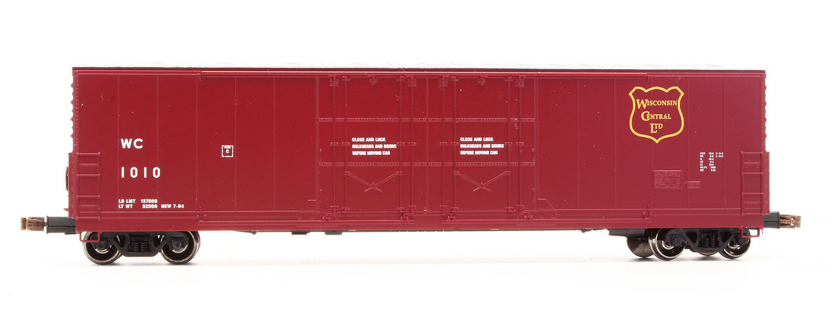 Pre-Owned SXT1027 Evans (USRE) 5100 RBL Double 8' Plug Door Box Car Wisconsin Central - Road #1010