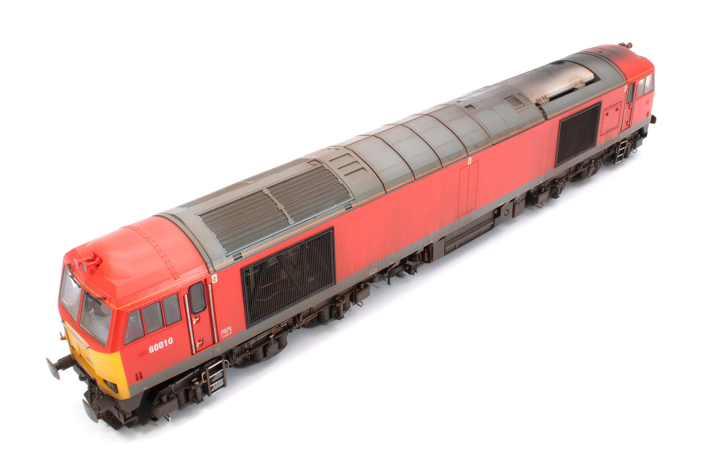 Highly Detailed Premium Weathered Class 60 010 Debranded DB Cargo UK Diesel Electric Locomotive