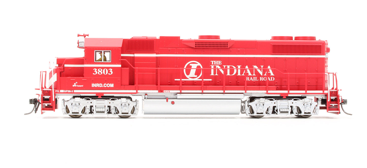 Pre-Owned GP38-2 Diesel Locomotive Indiana Railroad - Road #3803 - DCC Sound