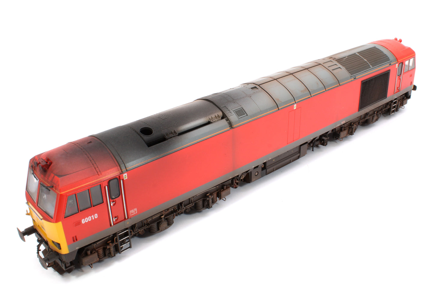 Highly Detailed Premium Weathered Class 60 010 Debranded DB Cargo UK Diesel Electric Locomotive - DCC Sound