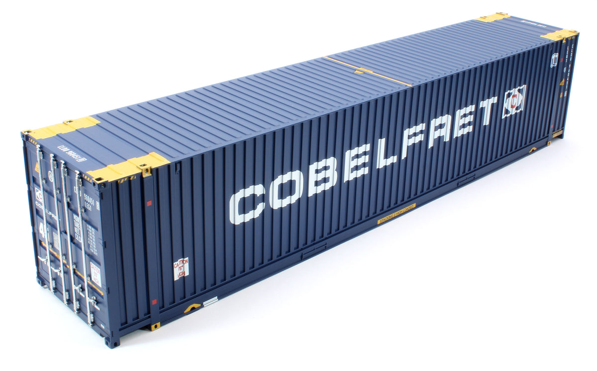 7F-028-601 45ft High Cube Container Cobelfret CLDU 960451 8 LEG1