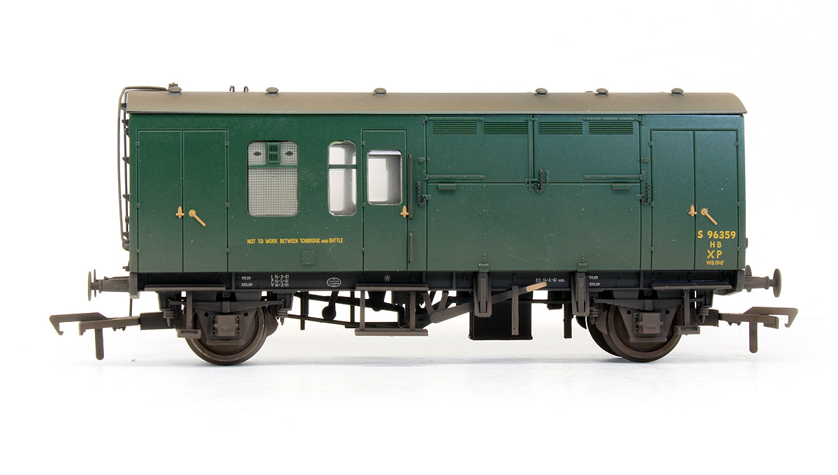 Pre-Owned BR MK1 Horse Box Green (SR)- Custom Weathered - Exclusive Edition