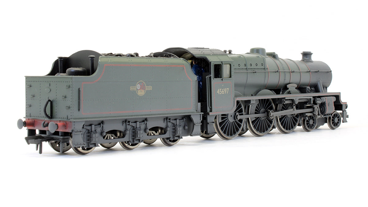 Pre-Owned 31-160 Jubilee 45697 'Achilles' 4000G Tender BR Green Late Crest Steam Locomotive - Weathered