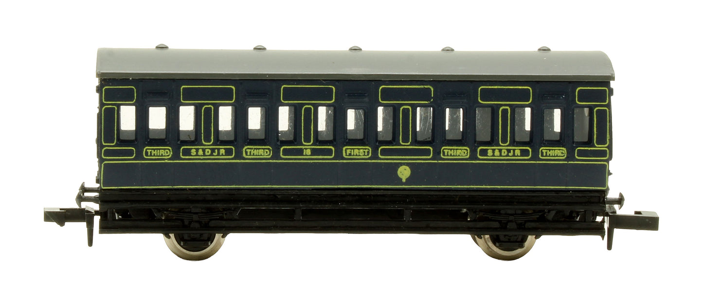 Pre-Owned 0667 SD&JR 4 Wheel Coach 'No. 18'