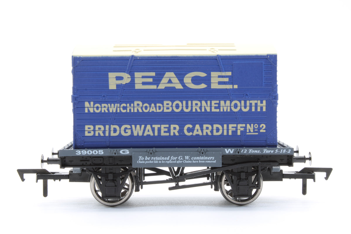 Pre-Owned Conflat Wagon With Peace & Co Container - Limited Edition