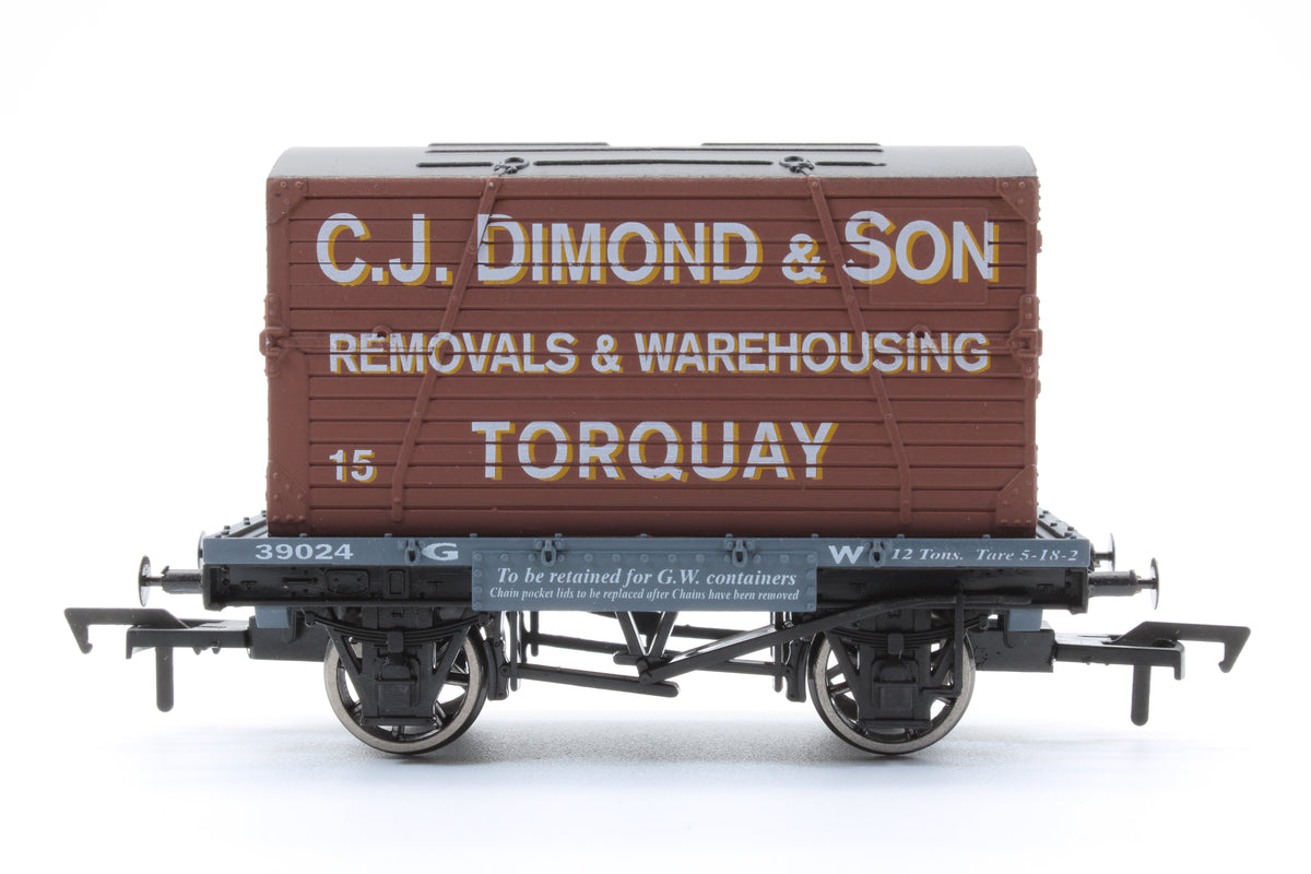Pre-Owned Conflat Wagon With C.J.Dimond & Son Container - Limited Edition