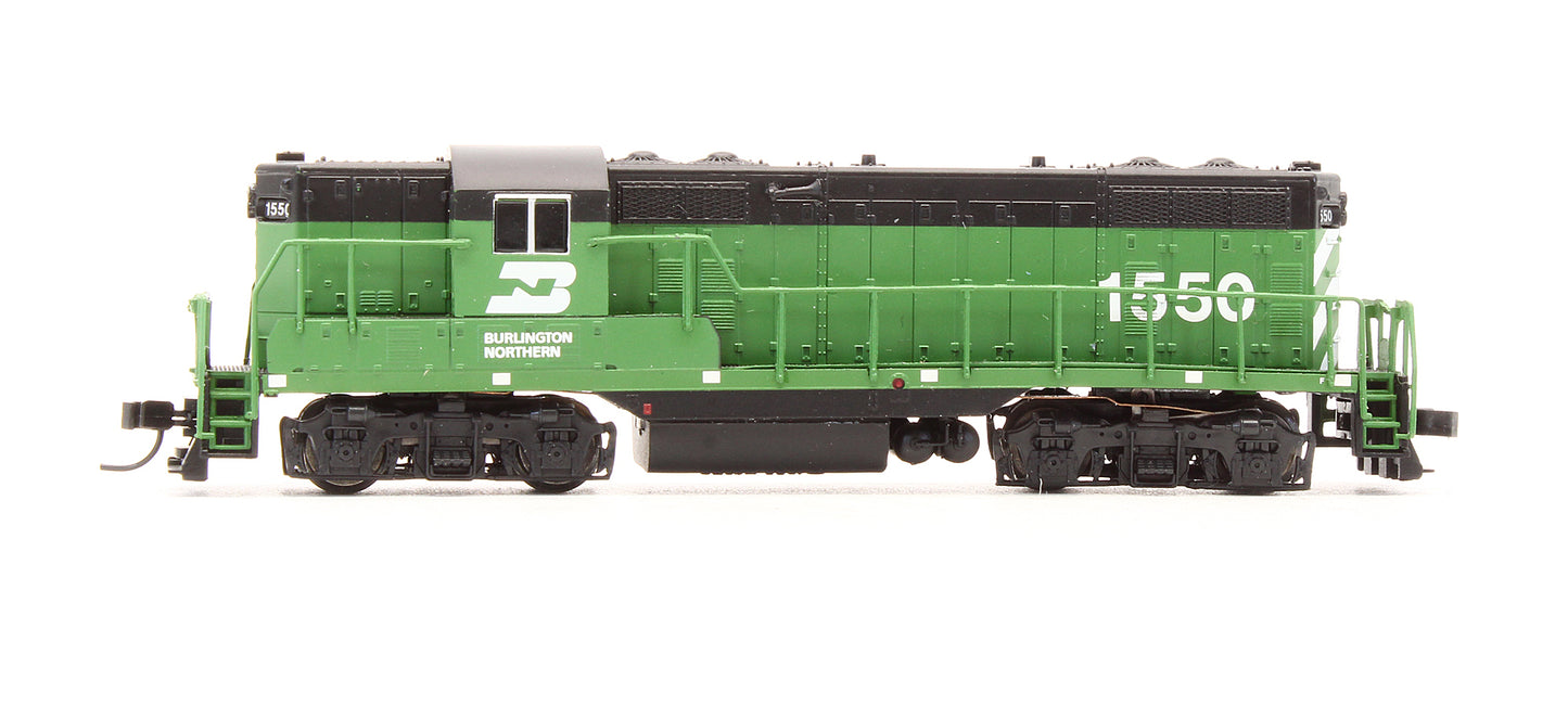 Pre-Owned 40 000 418 GP7 Ph.1 Diesel Locomotive Burlington Northern - Road #1550