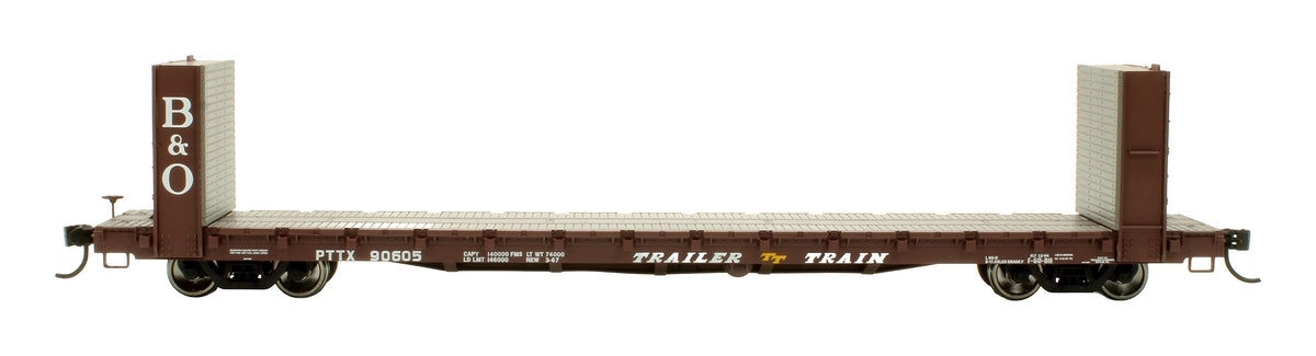 Pre-Owned 910-5831 60 P-S Bulkhead Flatcar OTTX #90605