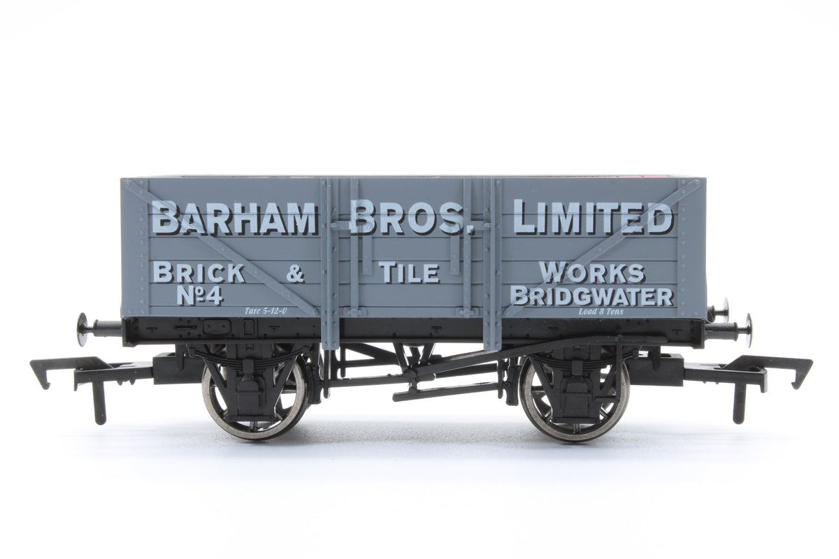 4F-BARHAM-4 Pre-Owned 'Barham Bros Limited' 5 Plank Wagon No.4 (With Load) - Limited Edition