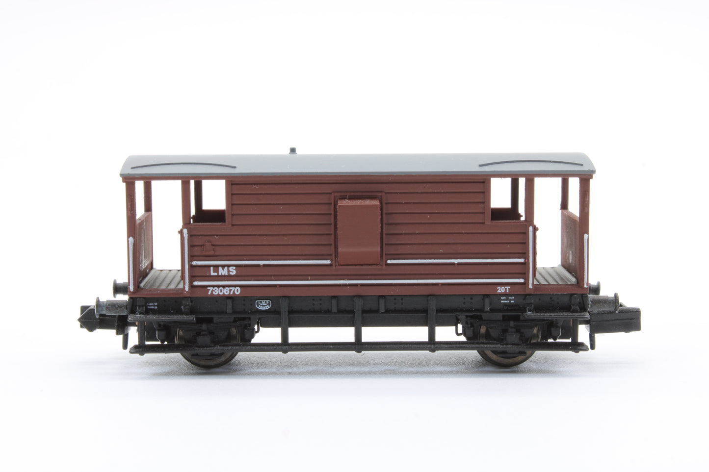 Pre-Owned 20T LMS Brake Van LMS Bauxite '730670'