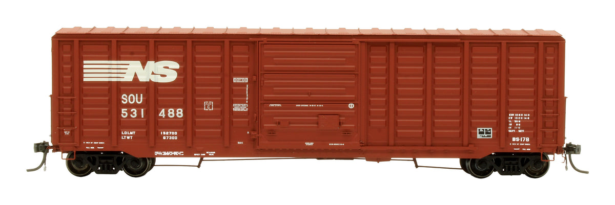 Pre-Owned EPS-90310-5 Norfolk Southern P-S Waffle Side Box Car - NS #531488