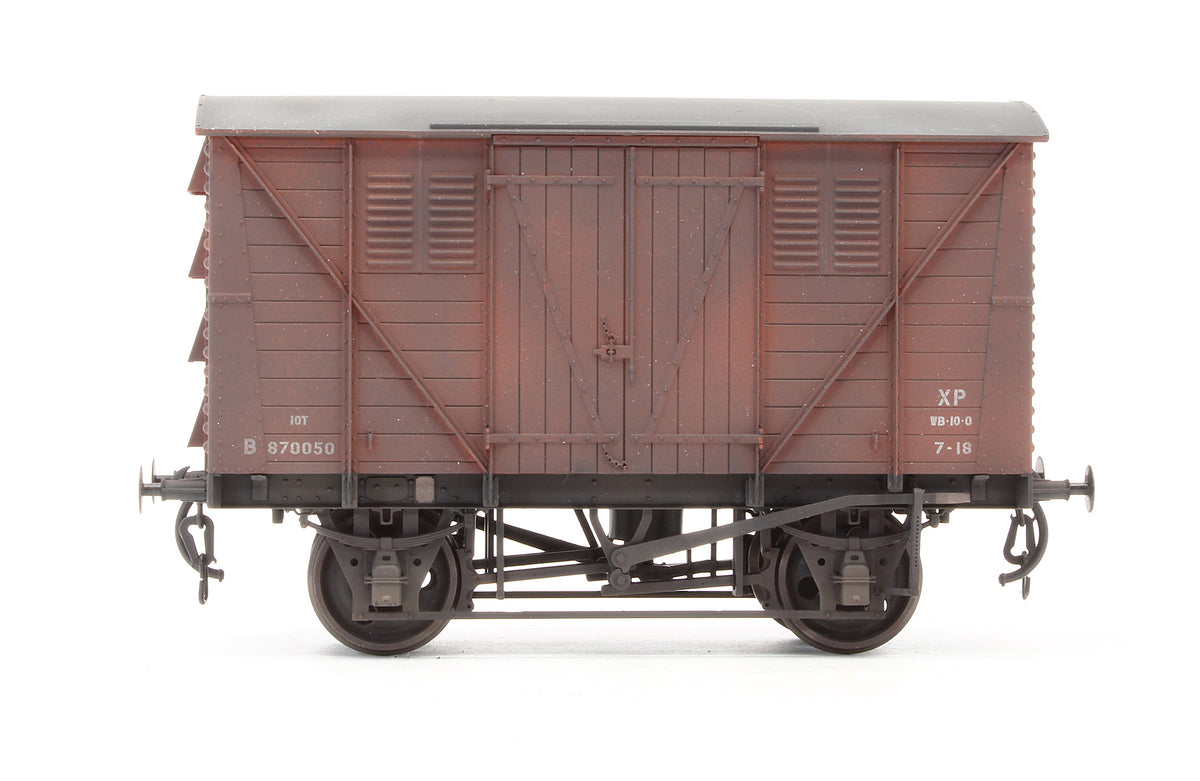 Pre-Owned BR Meat Van Bauxite B870050 - Custom Weathered