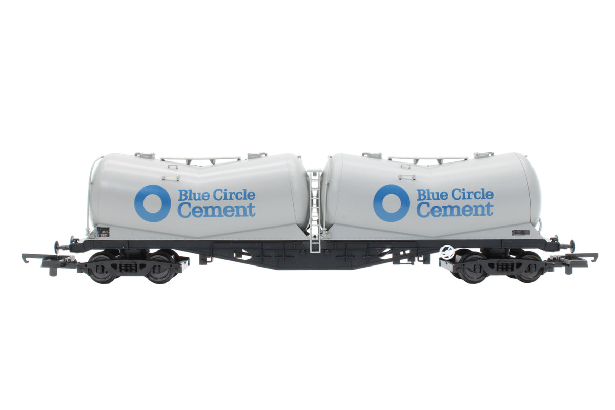 Pre-Owned Blue Circle PDA bogie depressed centre wagon '20203'