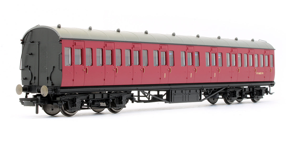 Hornby R4799 BR (Ex-LMS) Non-Corridor Composite Coach 'M – Rails