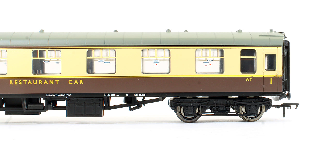 Pre-Owned 39-254 BR MK1 Restaurant Car RFO Chocolate & Cream 'W7'