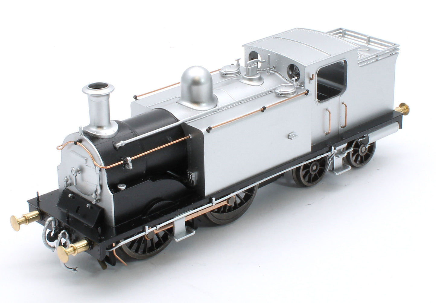 50-174ZSF Class 439 Caledonian 0-4-4T 15216 LMS Lined Black Steam Locomotive - DCC Sound