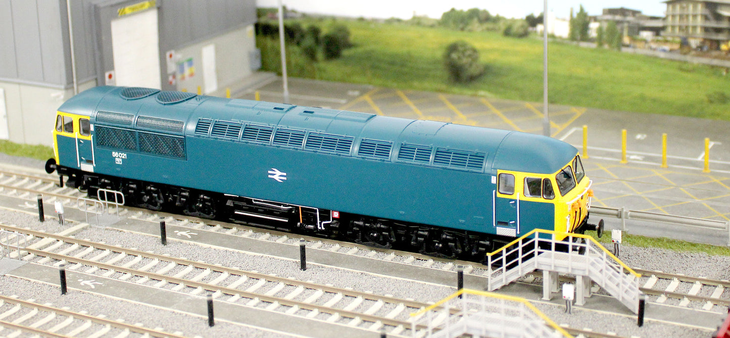 CM - 56021 - BRB SF Class 56 BR Blue No.56021 Diesel Locomotive - DCC Sound