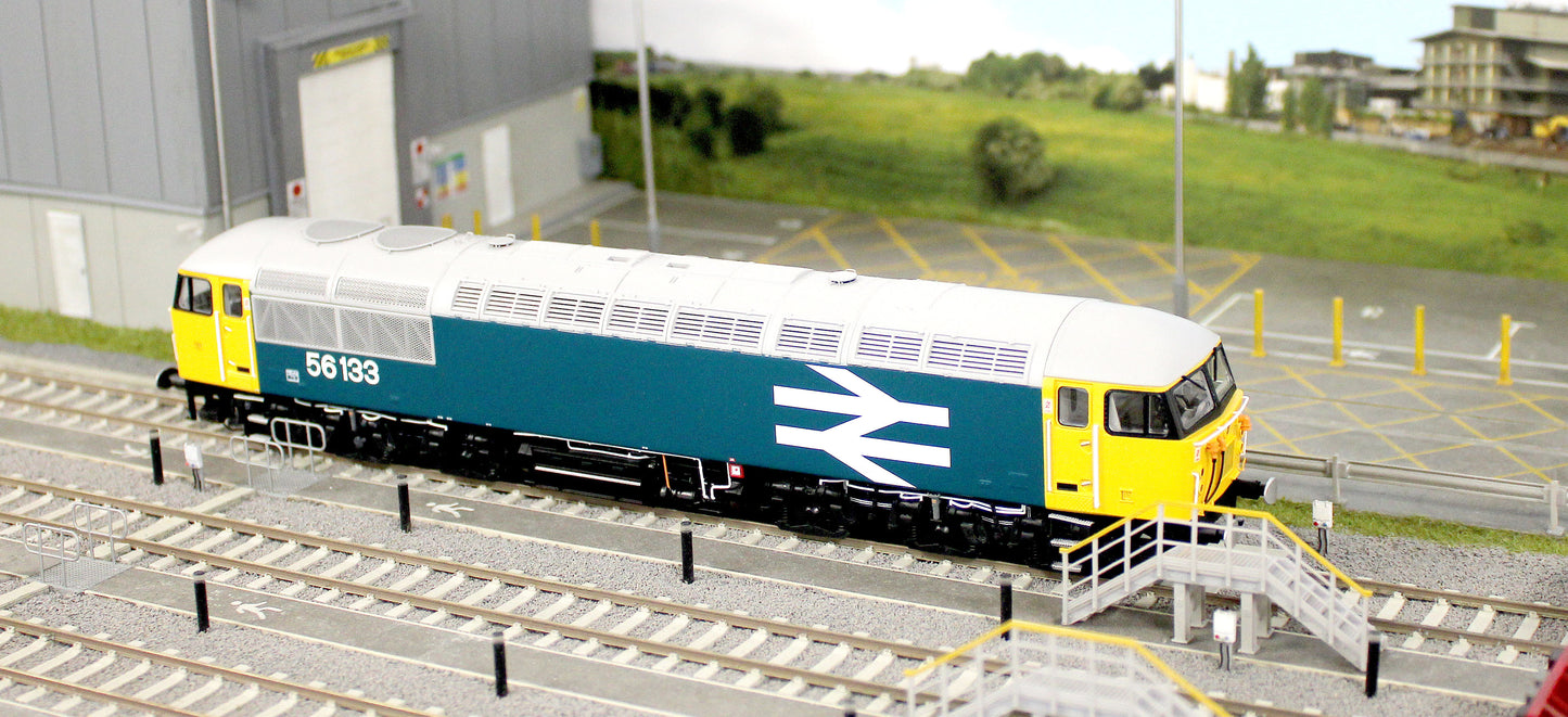 Class 56 BR Blue 'Crewe Locomotive Works' No.56133 (Large Logo) Diesel Locomotive