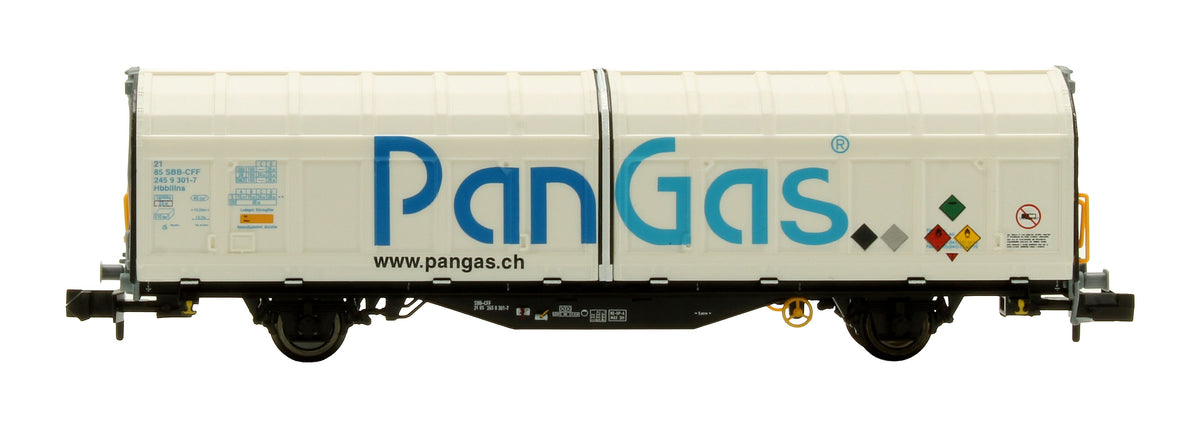 Pre-Owned 826254 SBB Cargo Sliding Wall Wagon Hbbillns 'PanGas'