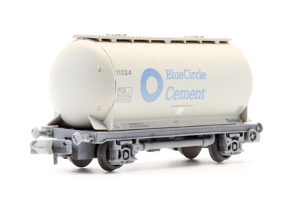 Pre-Owned 373-003E PCA Wagon Blue Circle Cement 11024 - Weathered
